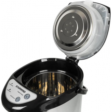 Термопот Starwind STP5181 5л. 750Вт черный/серебристый Серебристый, фото , изображение 12
