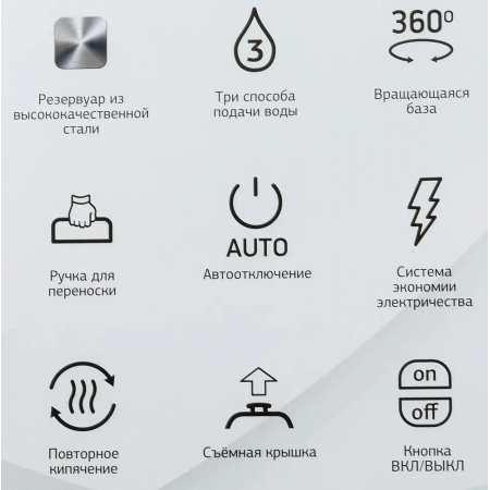 Термопот Starwind STP5181 5л. 750Вт черный/серебристый Серебристый, фото , изображение 19