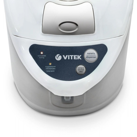 Термопот VITEK VT-1196 (W) 750 Вт, максимальный объем 4 л, корпус из нержавеющей стали, фото , изображение 4