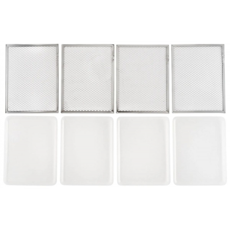 Сушка для фруктов и овощей Hyundai HYFD-1204 8под. 400Вт черный, фото , изображение 14