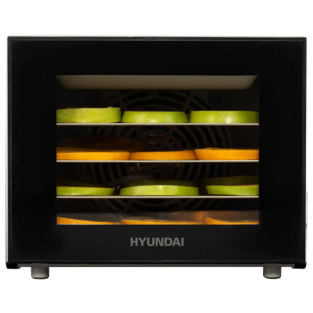 Сушка для фруктов и овощей Hyundai HYFD-1204 8под. 400Вт черный, фото , изображение 8