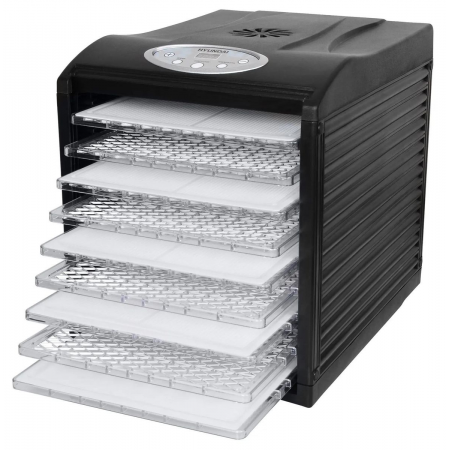 Сушка для фруктов и овощей Hyundai HYFD-1802 27под. 700Вт черный, фото , изображение 6