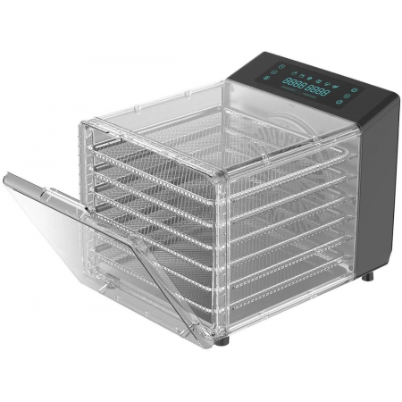 Сушка для фруктов и овощей Hyundai HYFD-8800 12под. 600Вт черный, фото , изображение 17