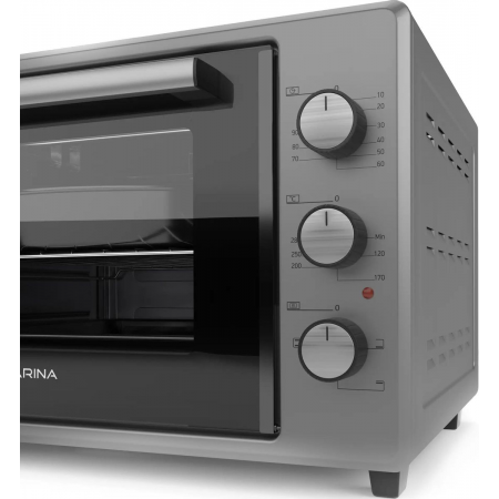 Мини-печь Darina UB NDE 37 701 Gr 37л. 1400Вт серый, фото , изображение 5