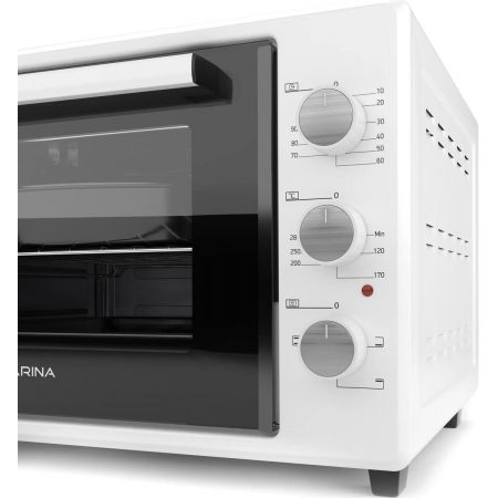 Мини-печь Darina UB NDE 37 701 W 37л. 1400Вт белый, фото , изображение 5