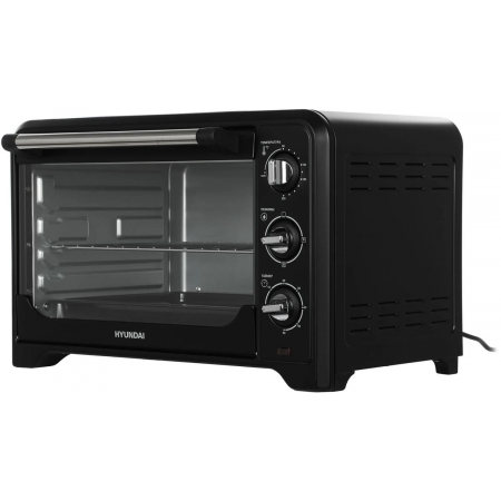 Мини-печь Hyundai MIO-HY092 35л. 1600Вт черный, фото , изображение 12