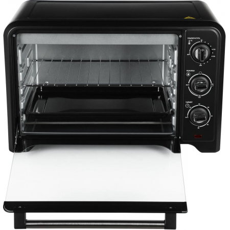 Мини-печь Hyundai MIO-HY092 35л. 1600Вт черный, фото , изображение 9