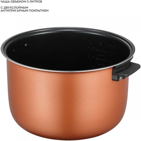 Мультиварка Galaxy GL 2649 5л 1100Вт черный/серебристый, фото , изображение 6