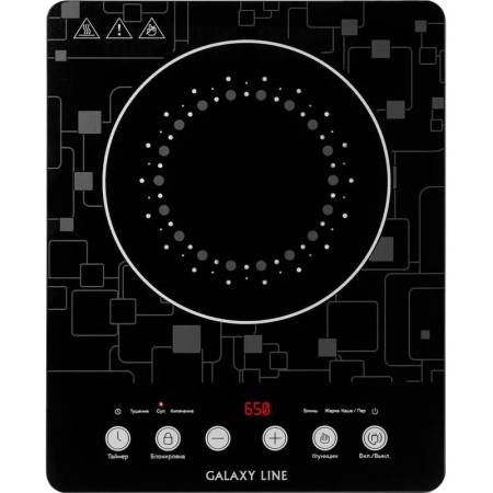 Индукционная плитка Galaxy GL 3067 черный, фото , изображение 2