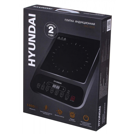 Индукционная плита Hyundai HYC-0101, черный, фото , изображение 16