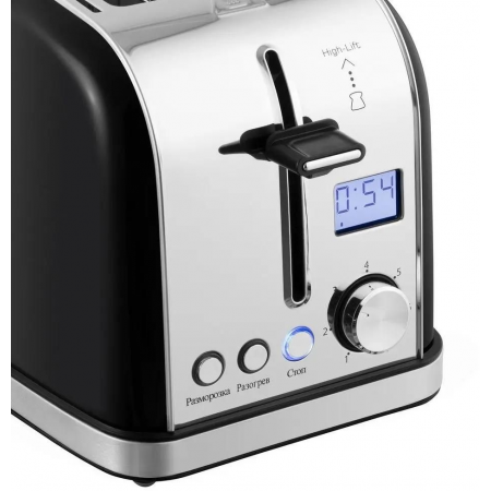 Тостер MAUNFELD MF-821BK, фото , изображение 3 Тостер MAUNFELD MF-821BK, фото , изображение 3