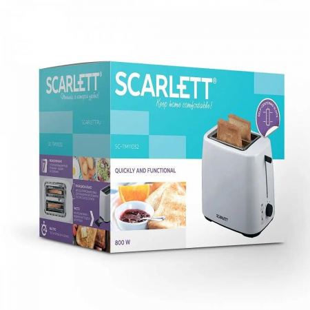 Тостер Scarlett SC-TM11032 (белый), фото , изображение 15