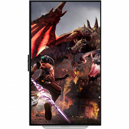 Монитор Samsung 32 Odyssey OLED G8 LS32DG800SIXCI серебристый OLED LED 16:9 HDMI M/M TV матовая HAS Piv 250cd 178гр/178гр 3840x2160 240Hz FreeSync Premium Pro DP 4K USB 8.4кг, фото , изображение 8