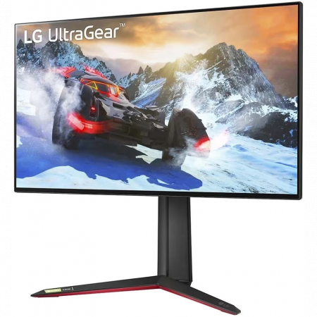Монитор 27 LG UltraGear 27GP95RP-B IPS 3840x2160, 160 Гц, 1 мс, 16:9, 400 кд/м2, 2xHDMI, 1xDP, выход на наушники, черный/красный, фото , изображение 2