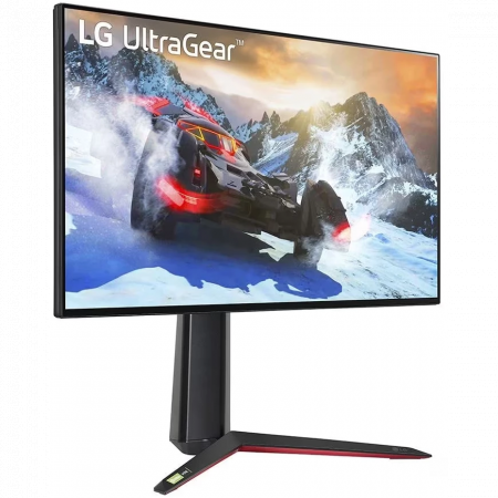 Монитор 27 LG UltraGear 27GP95RP-B IPS 3840x2160, 160 Гц, 1 мс, 16:9, 400 кд/м2, 2xHDMI, 1xDP, выход на наушники, черный/красный, фото , изображение 3