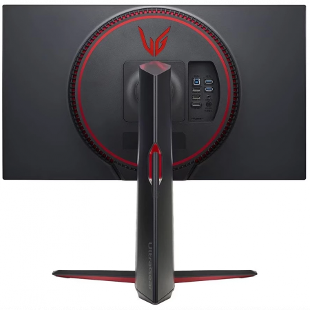 Монитор 27 LG UltraGear 27GP95RP-B IPS 3840x2160, 160 Гц, 1 мс, 16:9, 400 кд/м2, 2xHDMI, 1xDP, выход на наушники, черный/красный, фото , изображение 5