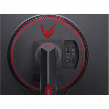 Монитор 27 LG UltraGear 27GP95RP-B IPS 3840x2160, 160 Гц, 1 мс, 16:9, 400 кд/м2, 2xHDMI, 1xDP, выход на наушники, черный/красный, фото , изображение 7