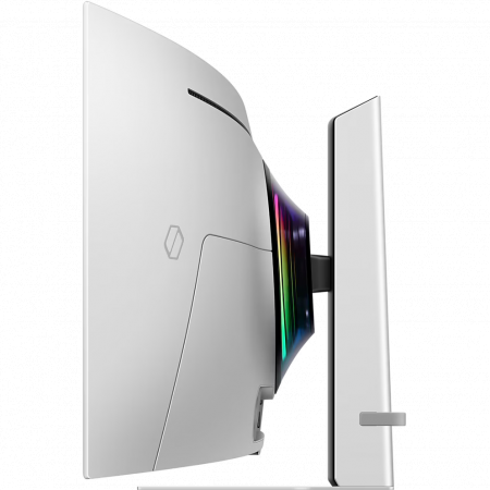 Монитор Samsung Odyssey OLED G9 S49DG932SIXCI, 49 5120x1440, OLED, 240Гц, 1хHDMI, 1хDP, изогнутый, серебристый, фото , изображение 12