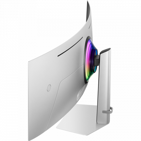 Монитор Samsung Odyssey OLED G9 S49DG932SIXCI, 49 5120x1440, OLED, 240Гц, 1хHDMI, 1хDP, изогнутый, серебристый, фото , изображение 7