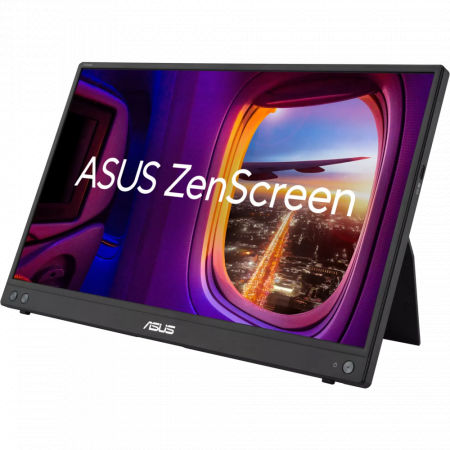 Монитор 15.6 ASUS ZenScreen MB16AHV IPS 1920x1080, 60 Гц, 5 мс, 16:9, 250 кд/м2, 1xHDMI, 1xUSB-C, 2xUSB Type-C, мини HDMI, черный, фото , изображение 2