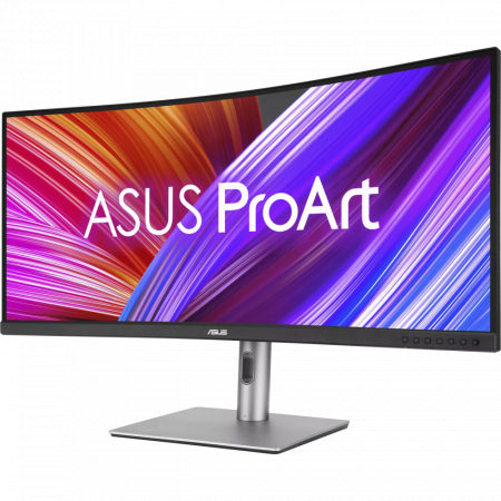 Монитор 34.1 ASUS ProArt PA34VCNV IPS 3440x1440, 60 Гц, 5 мс, 21:9, 300 кд/м2, 2xHDMI, 2xDP, 1xUSB-C, 3xUSB 3.2, Ethernet, выход на наушники, изогнутый 3800R, черный, фото , изображение 3