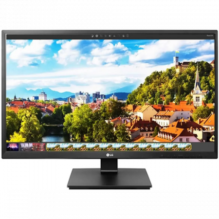 Монитор LG 27BK55YP-B черный IPS LED 5ms 16:9 DVI HDMI матовая HAS Piv 250cd 178гр/178гр 27 1920x1080 120Hz VGA DP FHD USB 7.2кг, фото , изображение 2