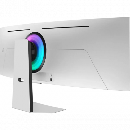 Монитор Samsung Odyssey OLED G9 S49DG952SI, 49 5120x1440, OLED, 240Гц, 1хHDMI, 1хDP, изогнутый, серебристый, фото , изображение 6