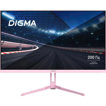 Монитор 23.8 Digma Overdrive 24P410F IPS 1920x1080, 200 Гц, 5 мс, 16:9, 300 кд/м2, 1хHDMI, 1хDP, 1xUSB Type-A, выход на наушники, розовый, фото 