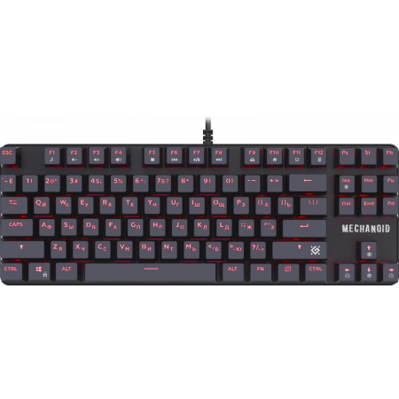 Клавиатура DEFENDER MECHANICAL MECHANOID GK-581 RU 45581 BLK, фото 