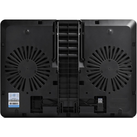 Охлаждающая подставка для ноутбука Deepcool U PAL 15.6 390x280x28mm 26dB 1xUSB3.0 765g Black, фото , изображение 3