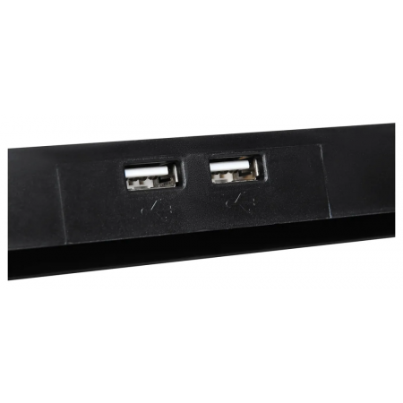 Подставка для ноутбука Digma D-NCP170-4 17390x280x28мм 2xUSB 4x 70/125ммFAN 750г черный, фото , изображение 7