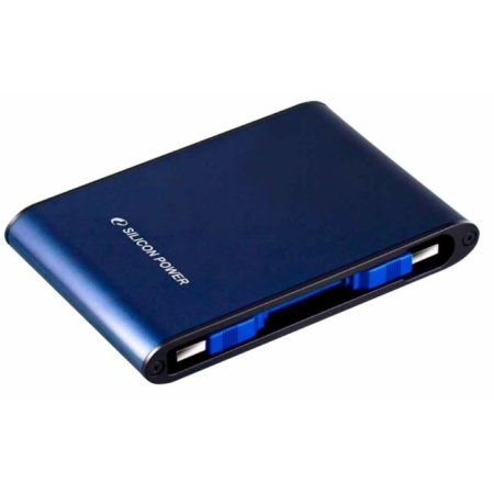 Внешний жесткий диск Silicon Power USB 3.0 1Tb A80 SP010TBPHDA80S3B Armor (5400 об/мин) 2.5 синий, фото 