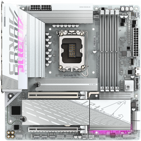 Материнская плата Gigabyte B860M AORUS ELITE WIFI6E ICE,, фото 