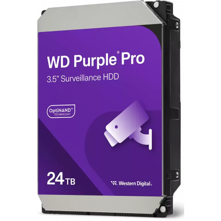 Жесткий диск WD SATA-III 24TB WD240PURP Surveillance Purple Pro (7200rpm) 512Mb 3.5, фото 