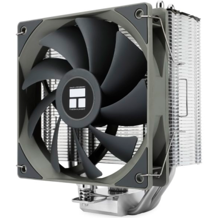 Кулер для процессора/ CPU Cooler Thermalright Assassin Spirit 120 V2  (4-pin PWM, 154mm, Al/Cu, 4x6mm, 1x120mm, 66.17CFM, 25.6dBA, 1500RPM, S: 1851/1700/1200/115X, AM5/AM4, silver, black, grey), фото 