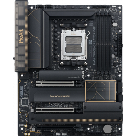 Материнская плата Asus PROART X870E-CREATOR WIFI SocketAM5 AMD X870 4xDDR5 ATX AC`97 8ch(7.1) 1 x 10Gigabit + 1 x 2.5Gigabit RAID+HDMI+DP, фото 