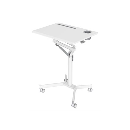 Стол для ноутбука Cactus VM-FDS101B столешница МДФ белый 70x52x107см (CS-FDS101WWT), фото , изображение 2