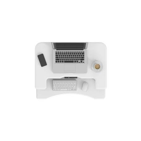 Стол для ноутбука Cactus VM-FDE103 столешница МДФ белый 91.5x56x123см (CS-FDE103WWT), фото , изображение 2