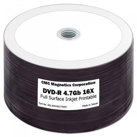 Диск DVD-R Ritek/CMC/MBI 4.7 Gb, 16x, Bulk (50), (50/600), фото 