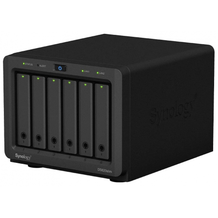 СХД настольное исполнение 6BAY NO HDD DS620SLIM SYNOLOGY, фото 