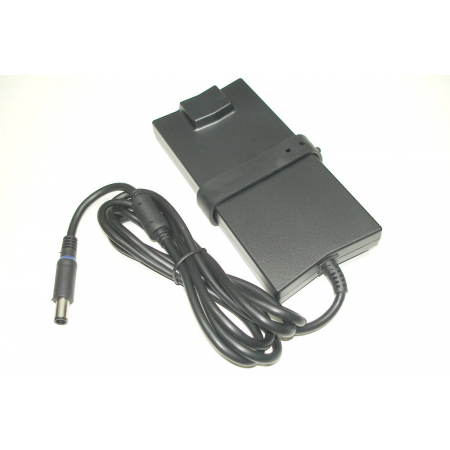 Блок питания (сетевой адаптер) для ноутбуков Dell 19.5V 4.62A 7.4pin slim (тонкий корпус), фото 