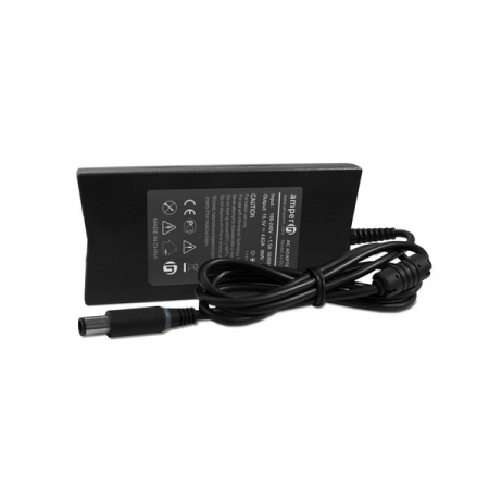 Блок питания (сетевой адаптер) Amperin AI-DL90S для ноутбуков Dell 19.5V 4.62A 7.4pin slim, фото 