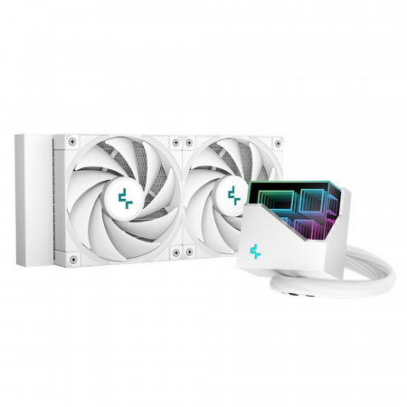 Система жидкостного охлаждения DeepCool LT520 White, фото 