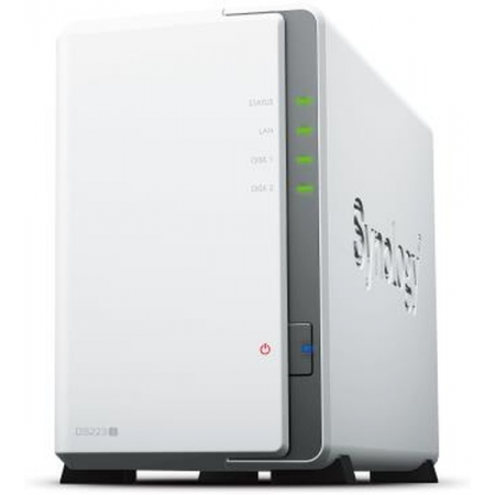 СХД настольное исполнение SYNOLOGY 2BAY NO HDD DS223J, фото 