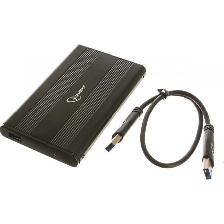 Внешний корпус 2.5 Gembird EE2-U3S-5, черный, USB 3.0, SATA, металл, фото 