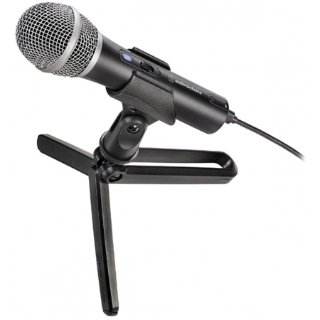 Микрофон проводной Audio-Technica ATR2100x 2м черный, фото 