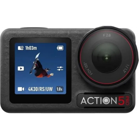 Экшн-камера Dji Osmo Action 5 Standard Combo 1xCMOS 12Mpix серый/черный, фото 