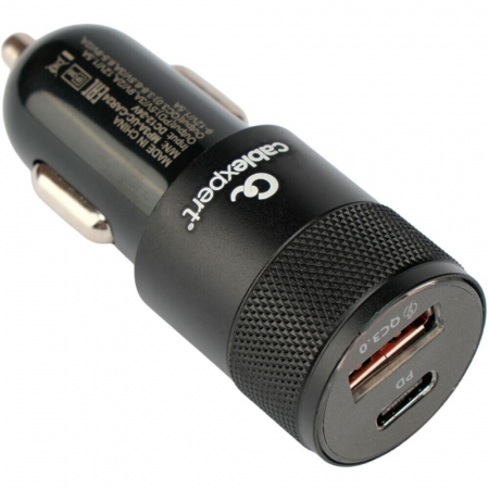 Автомобильное зарядное устройство Cablexpert MP3A-UC-CAR24, фото 