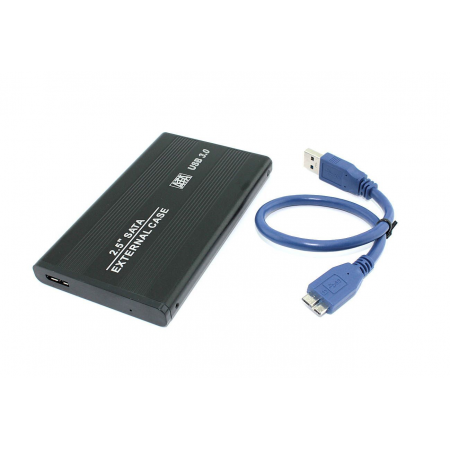 Бокс для жесткого диска 2,5 алюминиевый USB 3.0 DM-2501, фото 