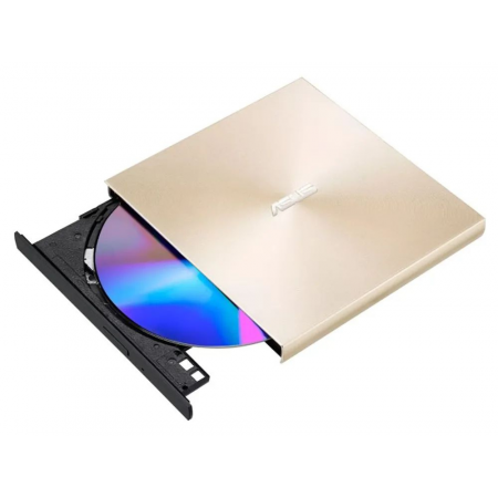 Привод DVD-RW Asus SDRW-08U8M-U золотистый USB Type-C ultra slim M-Disk внешний RTL, фото 